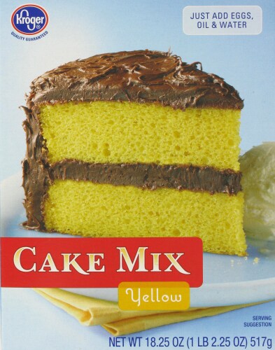 Kroger® Yellow Cake Mix Perspective: front