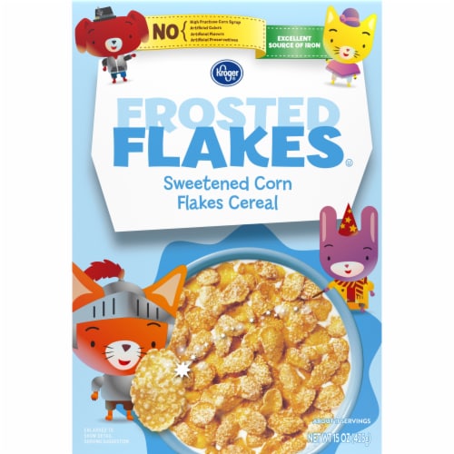 Kroger® Frosted Flakes Cereal Perspective: front