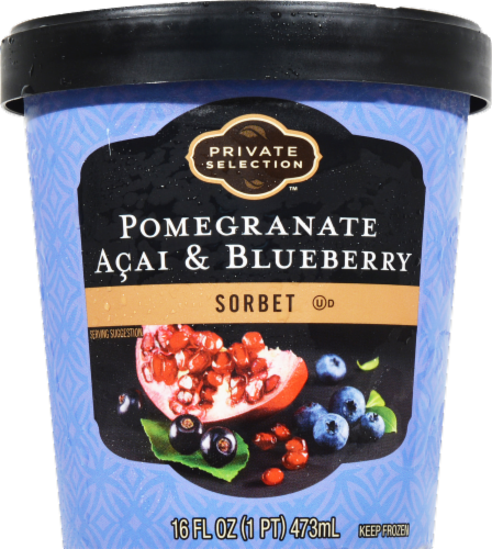 Private Selection™ Pomegranate Acai & Blueberry Sorbet Perspective: front