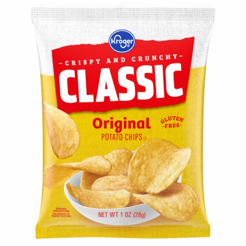 Kroger® Classic Potato Chips Perspective: front