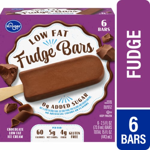 Kroger® Low Fat Fudge Bars Perspective: front