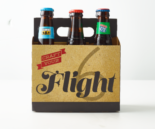 Pick Six 6pk Bottles Perspective: front