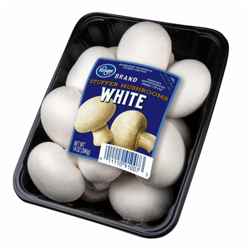 Kroger® White Stuffer Mushrooms Perspective: front