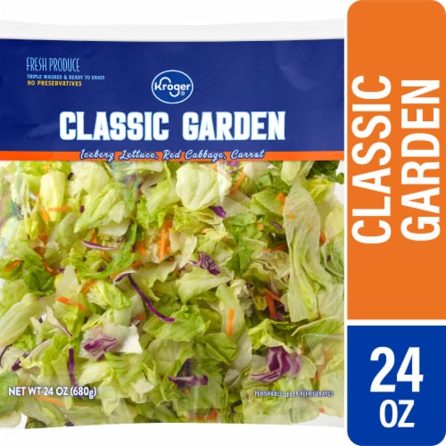 Kroger® Classic Garden Salad Bag Perspective: front