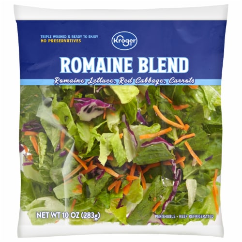 Kroger® Romaine Blend Salad Bag Perspective: front