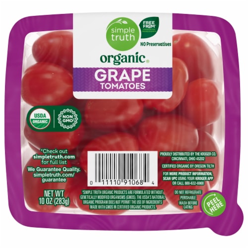 Simple Truth Organic™ Clamshell Seedless Green Grapes, 32 oz - Kroger