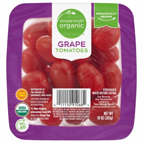 Simple Truth Organic Grape Snacking Tomatoes Perspective: front