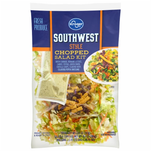 Kroger® Southwest Style Chopped Salad Kit Bag Perspective: front