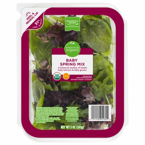 Simple Truth Organic® Baby Spring Mix Perspective: front