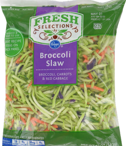 Fresh Selections Broccoli Slaw Perspective: front