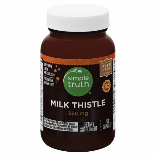 Simple Truth® Milk Thistle Capsules 350mg 60 Count, 60 ct - Smith’s ...