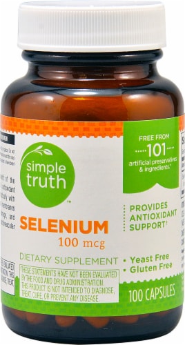 Simple Truth™ Selenium Tablets 100 mcg Perspective: front