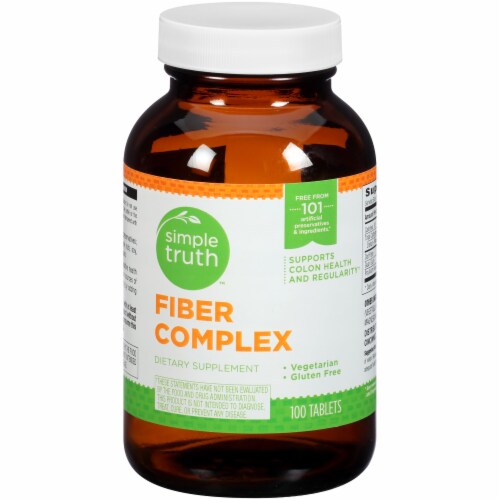 Simple Truth™ Fiber Complex Tablets Perspective: front