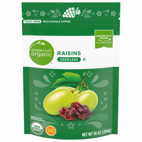Simple Truth Organic® Seedless Raisins Perspective: front