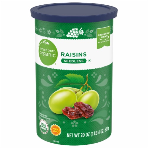 Simple Truth Organic® Seedless Raisins Canister