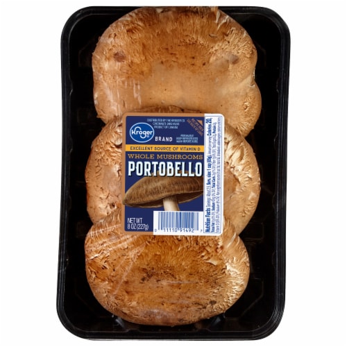 Whole Portobello Mushrooms Perspective: front