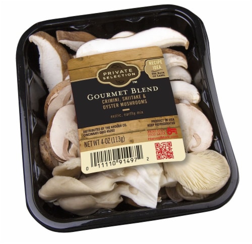 Private Selection™ Gourmet Blend Mushrooms Perspective: front