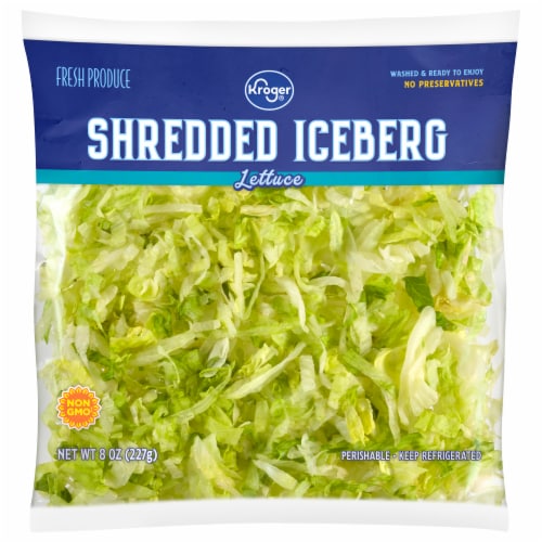 Calories in Kroger? Shredded Iceberg Lettuce