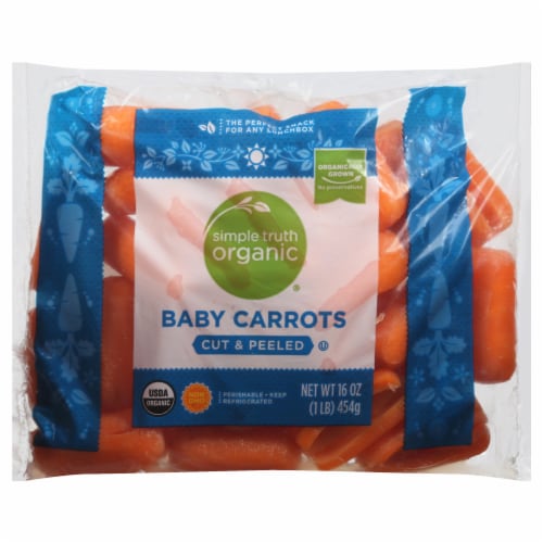 Simple Truth Organic® Baby Carrots Bag Perspective: front