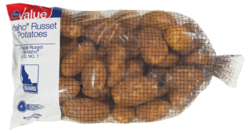 Idaho Russet Potatoes Perspective: front