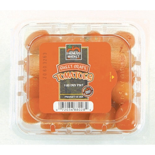 Harris Teeter Farmers Market Grape Tomatoes Perspective: front