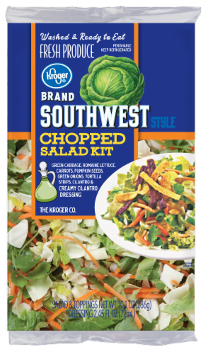 Kroger® Southwest Style Chopped Salad Kit Perspective: front