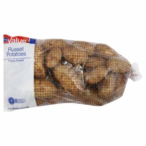 Kroger® Value Russet Potatoes Perspective: front