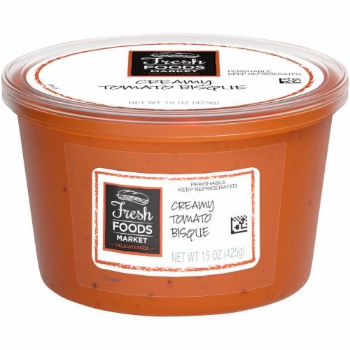 Fresh Foods Market Creamy Tomato Bisque Perspective: front