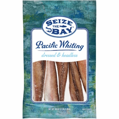 Seize the Bay Dressed & Headless Pacific Whiting Perspective: front