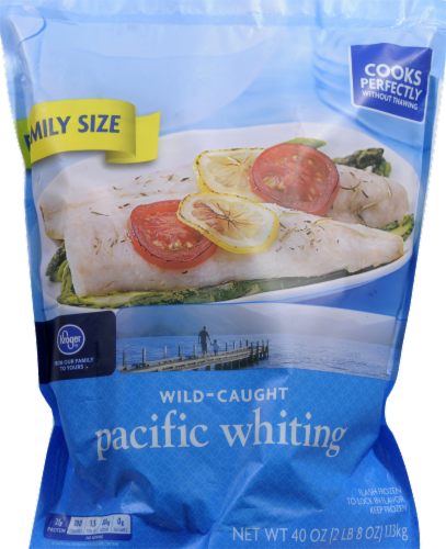 Kroger® Wild Caught Frozen Whiting Fillets Perspective: front