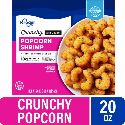 Kroger® Wild Caught Crunchy Popcorn Shrimp Frozen, 20 ounces