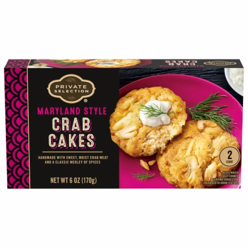 Private Selection® Maryland Style Crab Cakes Perspective: front