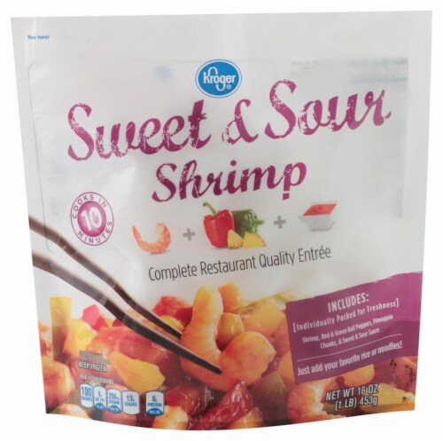 Kroger® Sweet & Sour Shrimp Meal Kit Perspective: front