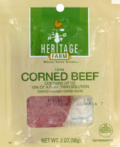Heritage Farm™ Corned Beef Perspective: front