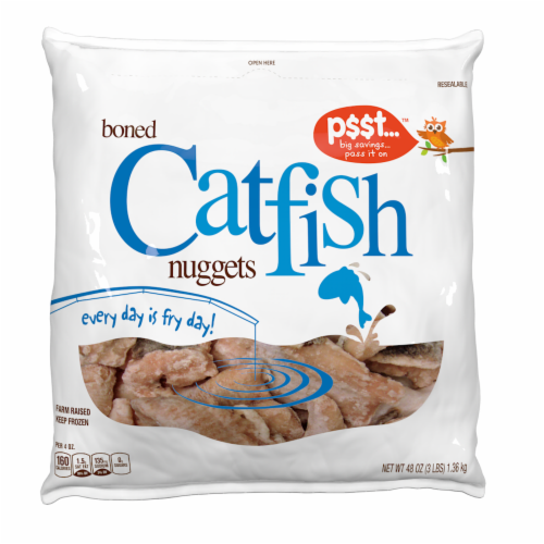 p$$t... Catfish Nuggets Perspective: front