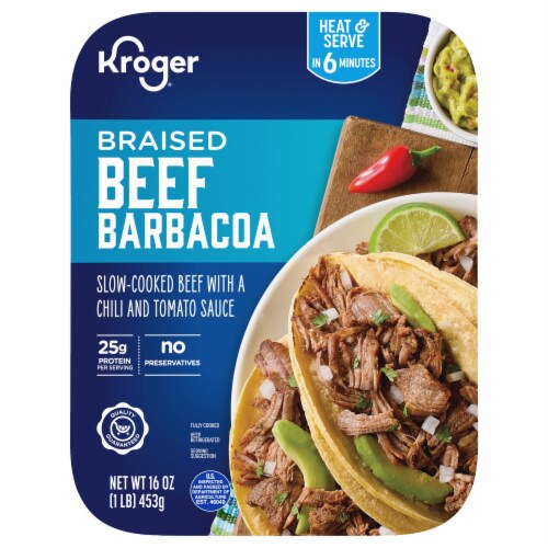 Kroger® Beef Barbacoa Perspective: front