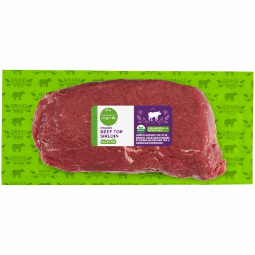 Simple Truth Organic™ Beef Top Sirloin Steak Perspective: front