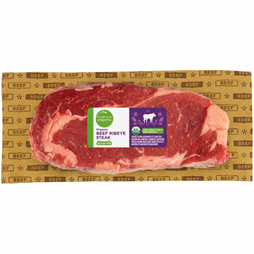Simple Truth Organic™ Beef Ribeye Steak, 12 oz Kroger