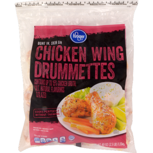Kroger® Chicken Wing Drummettes Perspective: front