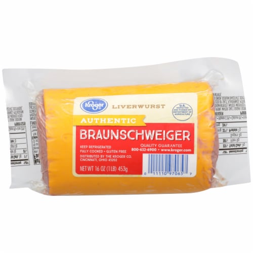 Kroger® Authentic Braunschweiger Perspective: front