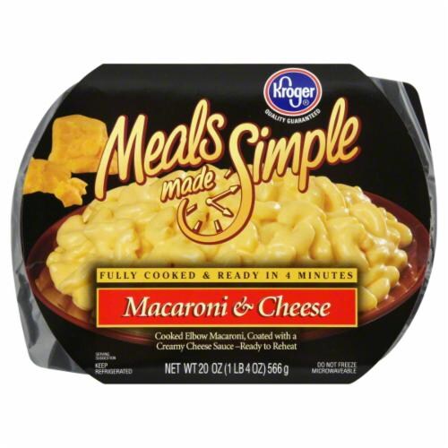Kroger® Meals Made Simple Macaroni & Cheese Perspective: front