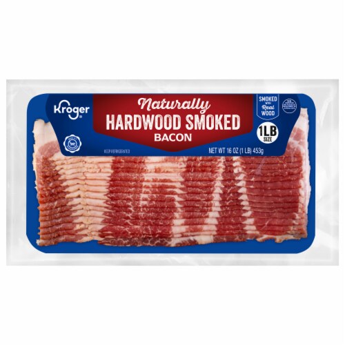 Kroger® Hardwood Smoked Sliced Bacon, 16 oz