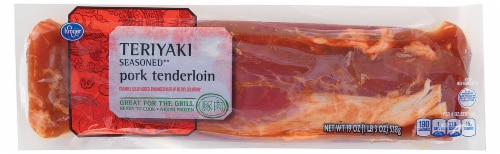 Kroger® Teriyaki Seasoned Pork Tenderloin Perspective: front