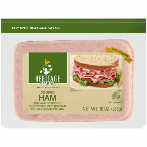Heritage Farm® Cooked Ham Perspective: front