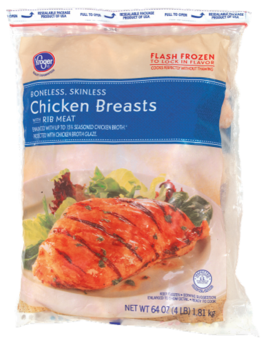 Kroger Chicken Breast Perspective: front