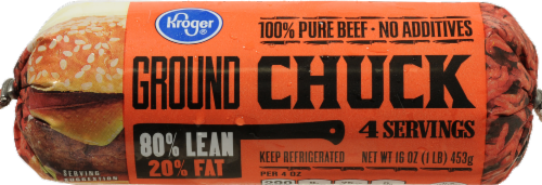 Kroger® 80% Lean Ground Chuck Perspective: front