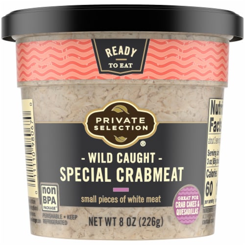 Private Selection® Wild Caught Special Crabmeat Perspective: front