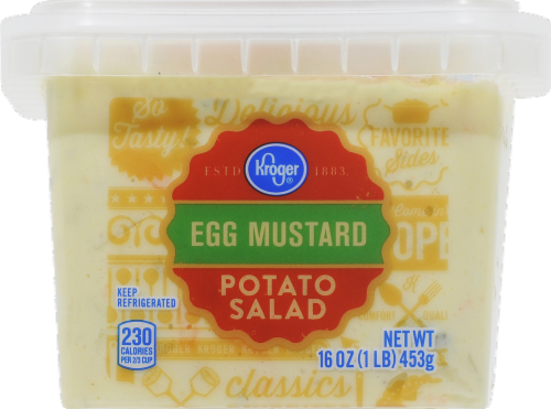 Kroger® Egg Mustard Potato Salad Perspective: front