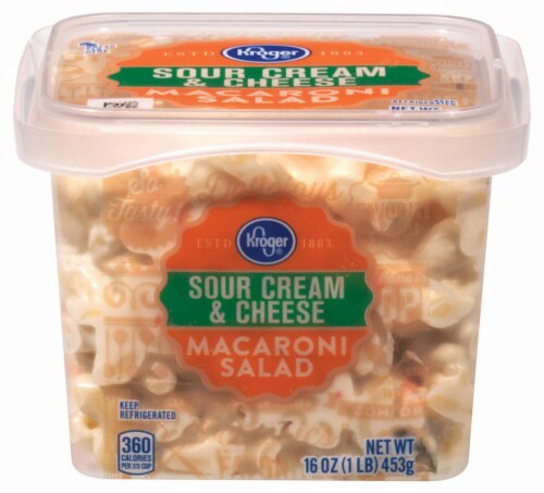 Kroger® Sour Cream & Cheese Macaroni Salad Perspective: front