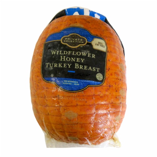 Private Selection™ Wildflower Honey Turkey Breast Fresh Sliced Deli Meat Perspective: front